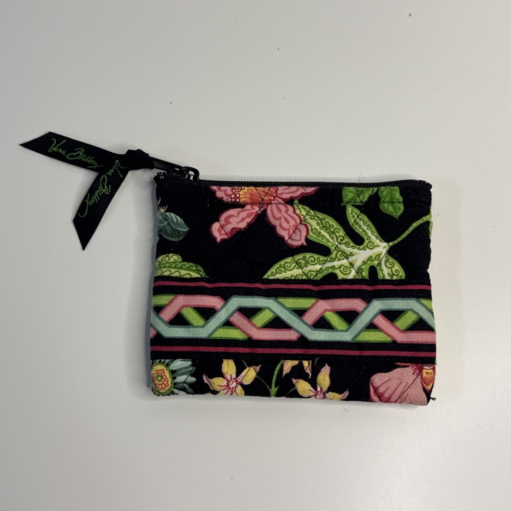 Vera Bradley Botanica Coin Purse NWT Retired Pattern